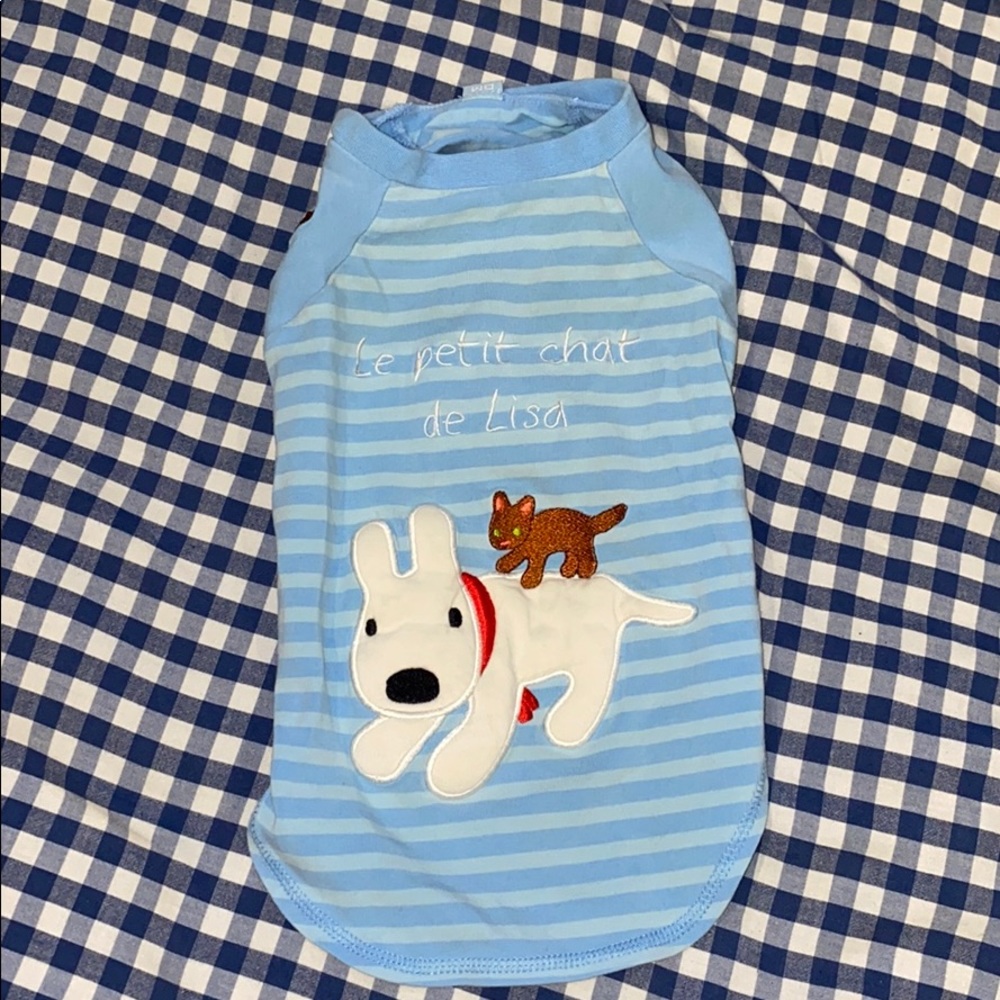 Medium size dog shirt